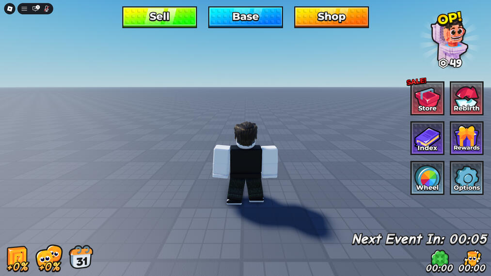 Brainrot Game HUD