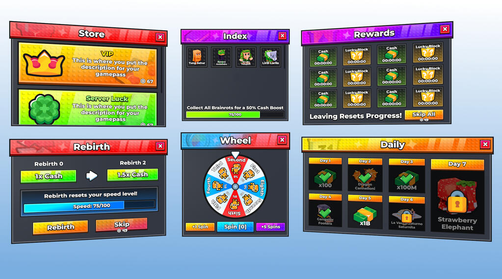 UI PACK (Click For Video)